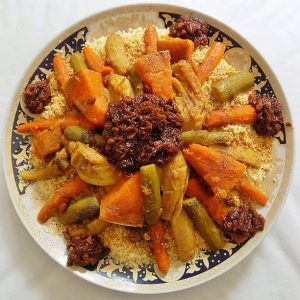 Moroccan Couscous 7 Vegetables