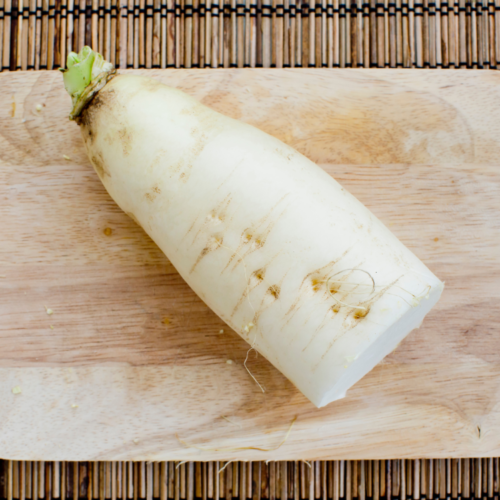 cut daikon