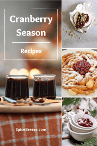 In the Midst of Cranberry Season Recipes