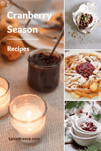 In the Midst of Cranberry Season Recipes