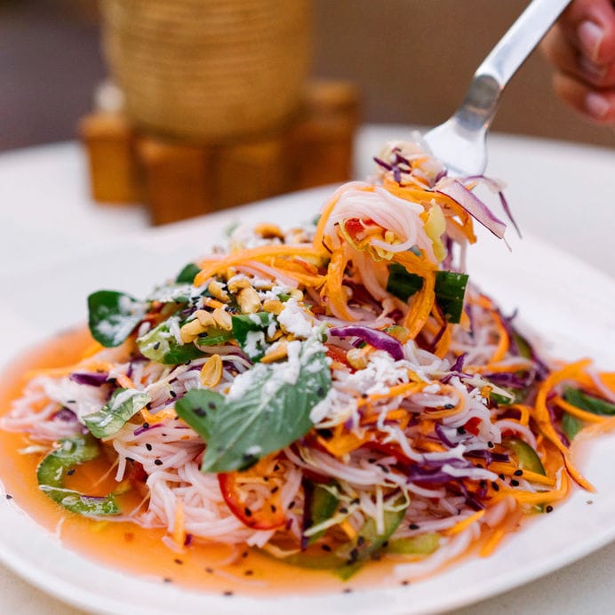 Cambodian Rice Noodle Salad