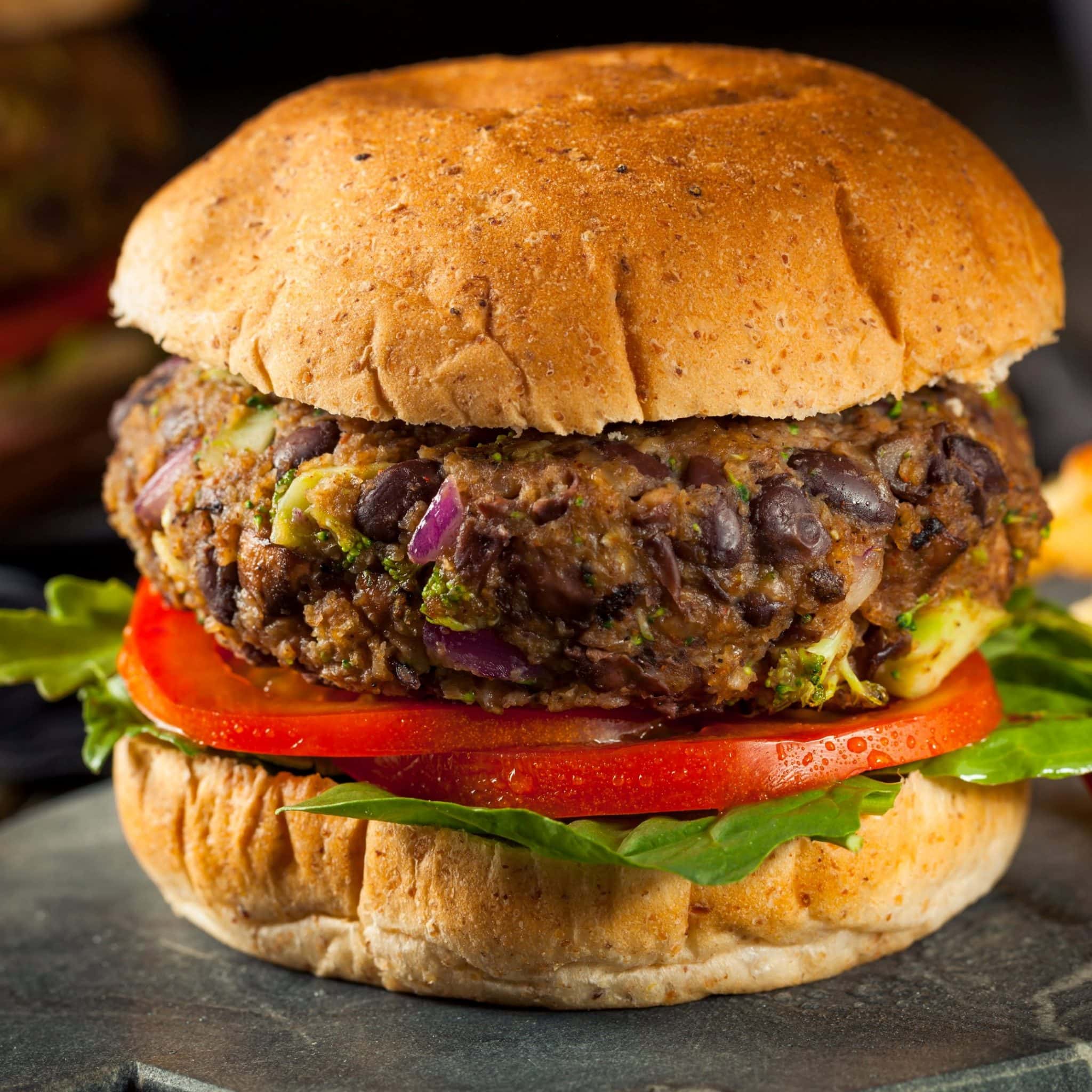 Global Black Bean Burger | SpiceBreeze