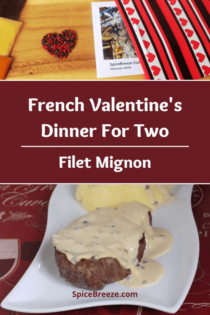 French Valentine's Dinner For Two