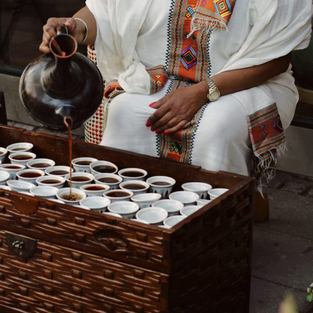 Ethiopian Coffee ceremony