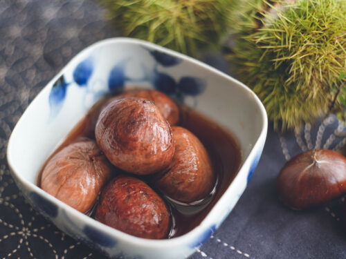 glazed chestnuts