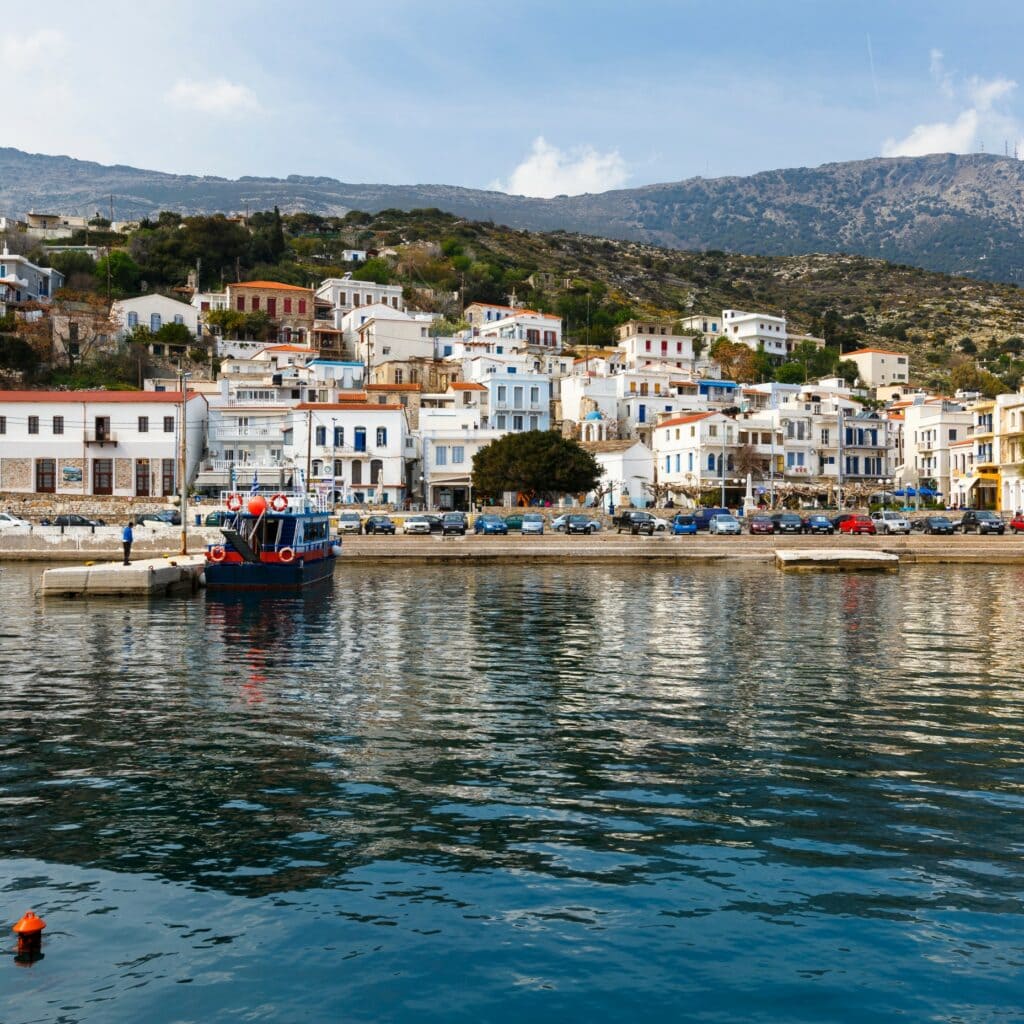 Greek Ikaria Island