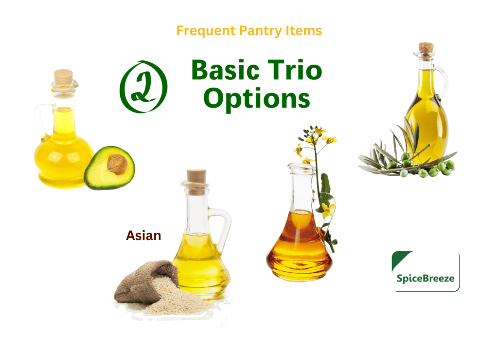 basic trio no 2 - oil options