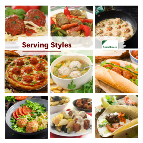 Meatballs Serving Styles