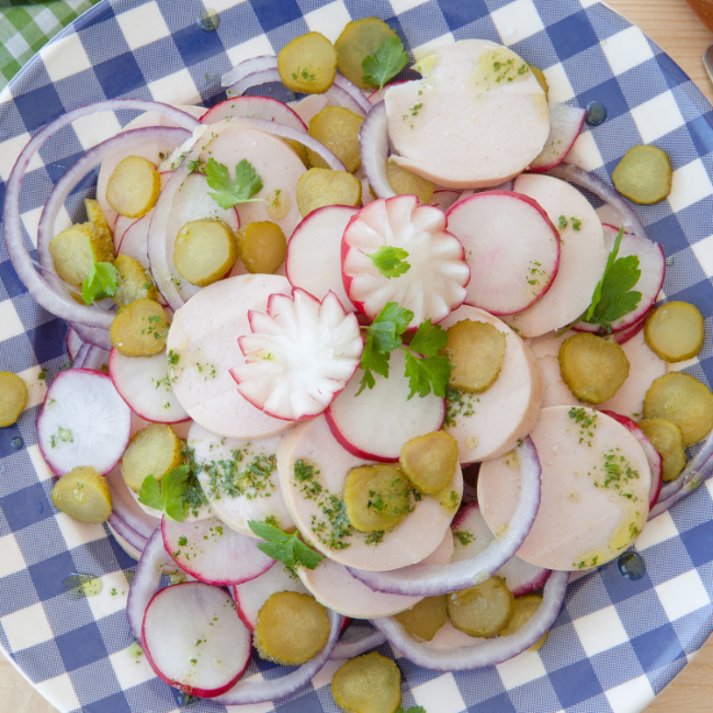 Bavarian Radish Salad - daikon